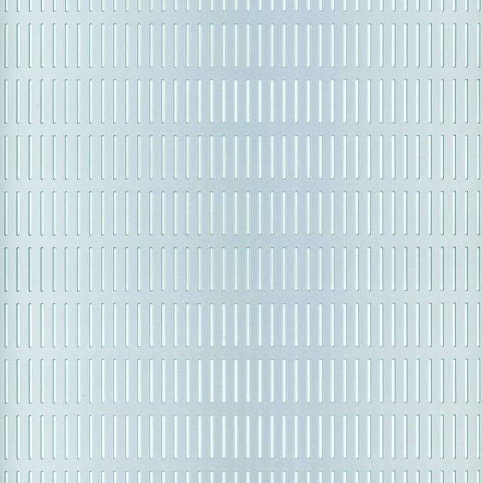 Geperforeerde Plaat - Aluminium Plaat - Projecten Maken - Sleuf Uitvoering - 250x500x0.8 mm - Zilver