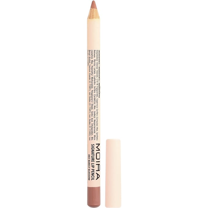 Moira Beauty, Crayon à Lèvres Signature, 002 Barely Blossom, 1,1g (0,04 oz) white