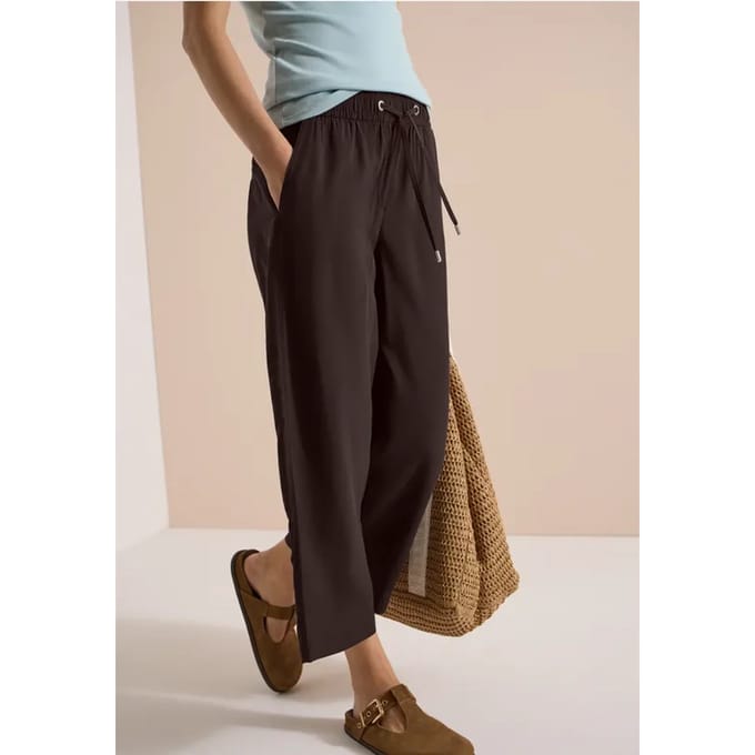 3/4 broek Wide Leg in Loose Fit