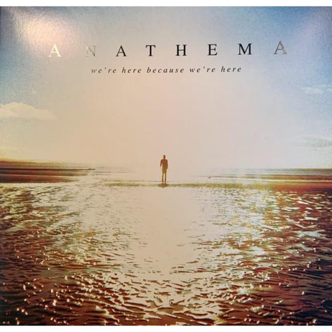 LP Plaat ANATHEMA - We're Here Because We're Here KSCOPE1107 Kscope 2020 VK Rock beige