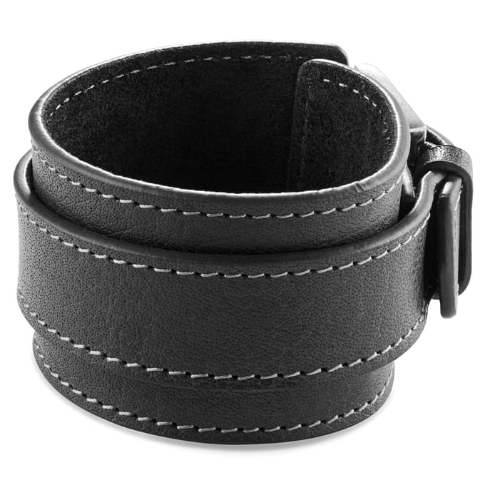 Gladius | Zwarte Pin Armband van Volnerf Buffelleer