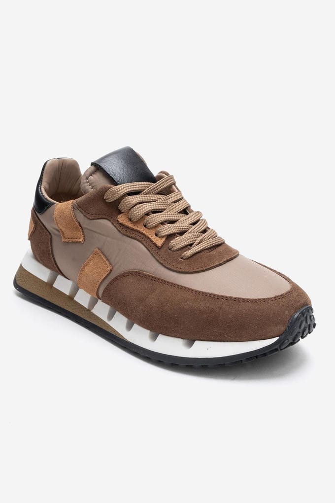Vian Leren Platform Sneaker Dames