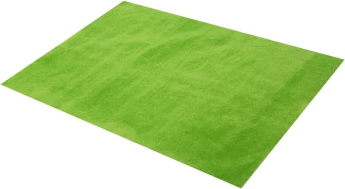 Realistisch Gras - Model Gras - Creatieve Projecten - Kleurvast Materiaal - 50 x 35 cm - Lichtgroen