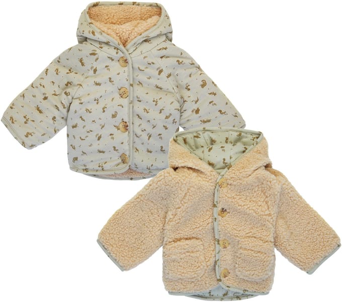 Noppies Indoor Jacket Gelves reversible Unisex Jas - Maat 68