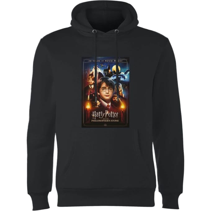 Harry Potter Philosopher's Stone Hoodie - Black - M