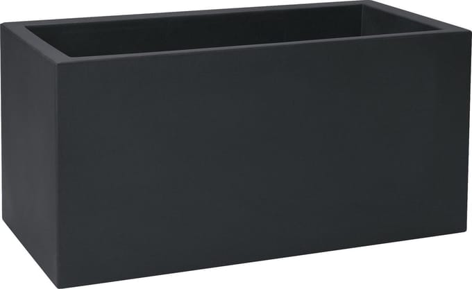 Bloembak Balkonbak Modus 80x40x40cm ANTRACIET Nicoli