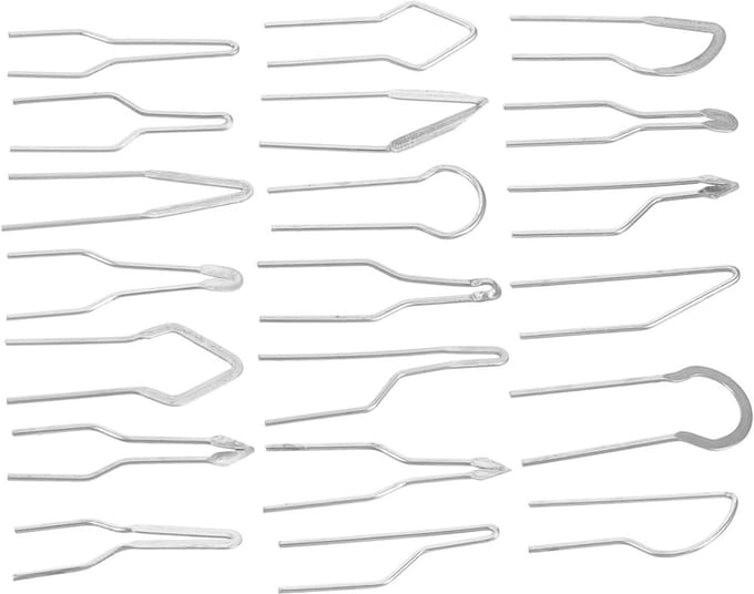 Brander Pen Tips - Houtverbranding Accessoires - Creatieve Projecten - Hoge Temperatuurbestendig - 20 Stuks - Metaal