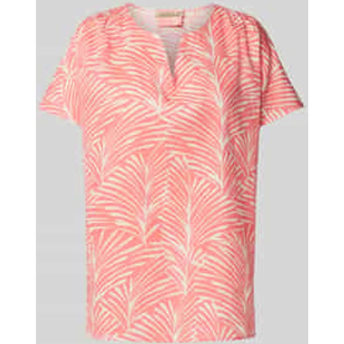 Blouse met all-over motief