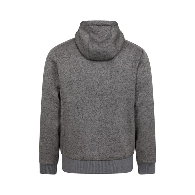 Mountain Warehouse Heren Nevis II Bont capuchon (Zwart)