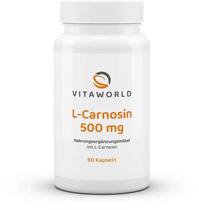 Vitaworld L-carnosine 500mg 60 capsules