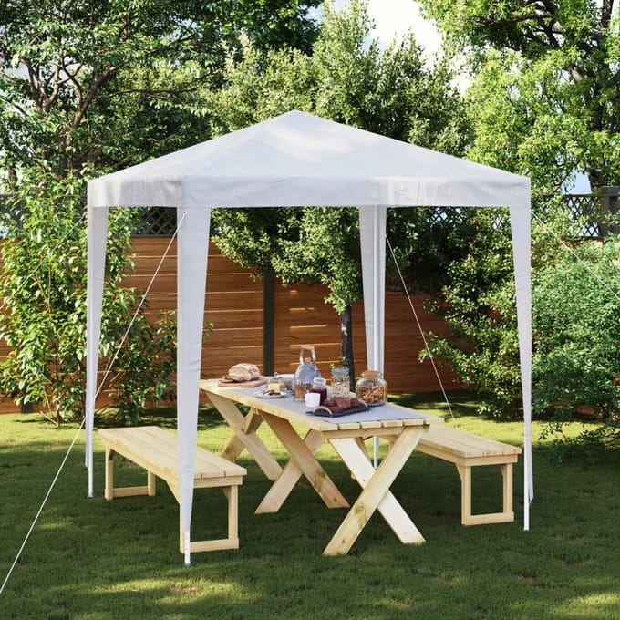 vidaXL - Partytent - 2x2 - m - wit
