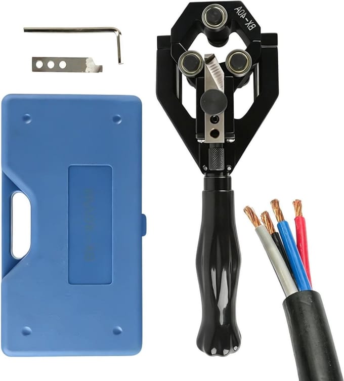 Kabelstripper - Draadstriptang - Elektrisch Werk - Multifunctioneel Gereedschap - 22-40 mm - Geen