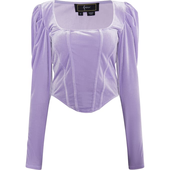 Faina Blouse Dames lavendel