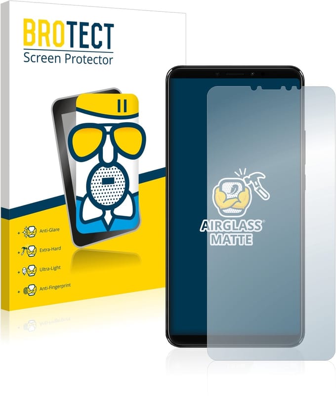 BROTECT - Screenprotector voor Xiaomi Mi Max 3 - Folie Beschermfolie Beschermglas matte