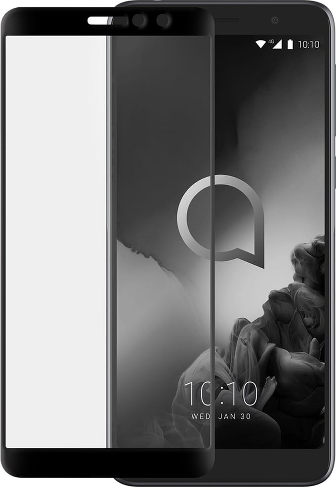 Alcatel, Screenprotector geschikt voor Alcatel 1X 2019 - Tempered Glass Ultra-Resistant, Transparant