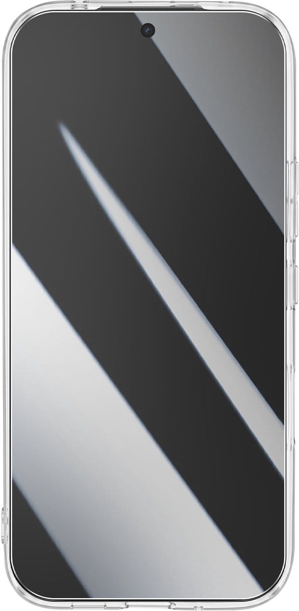 Mayaxess, Hoesje Geschikt Voor Honor 600 met Screenprotector Gehard Glas, Transparant