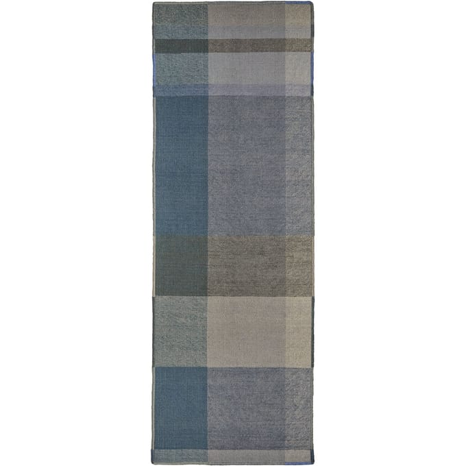 Nanimarquina Nuance tapijt - denim - 80 x 240 cm