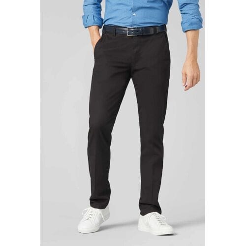Meyer Broek Bonn Constant Color Cotton Flat-Front Zwart / male