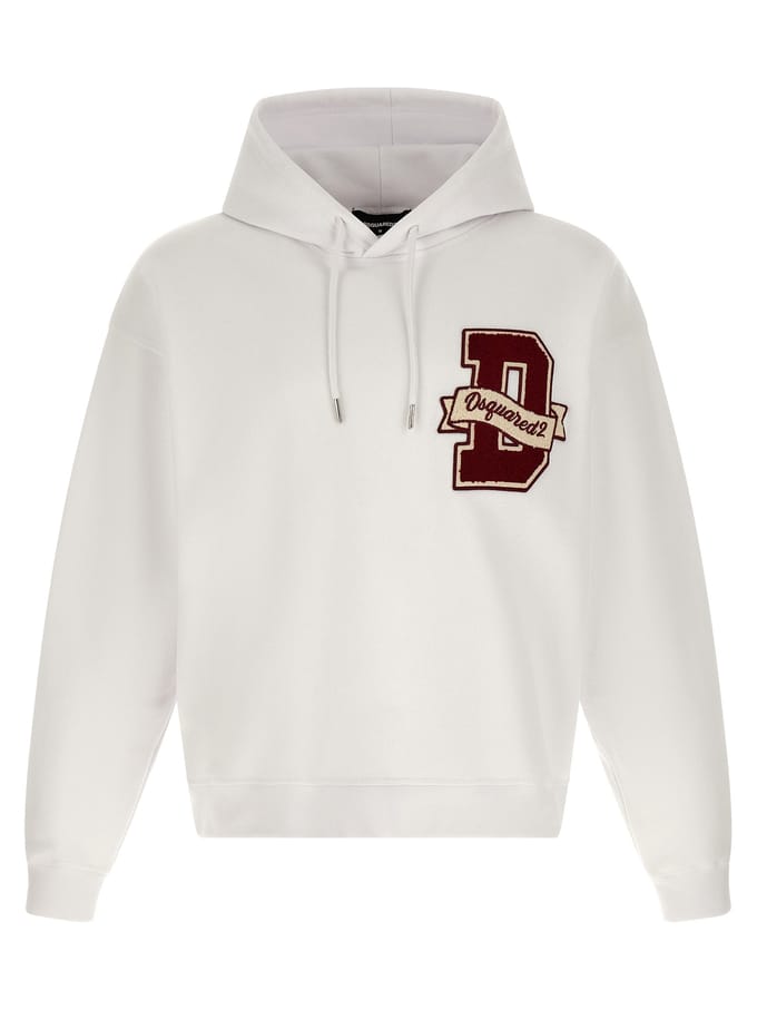 Dsquared² Witte Katoenen Sweatshirt