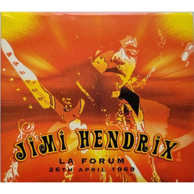 CD JIMI HENDRIX - Los Angeles Forum PILOT200 Alchemy Enterta 2004 VS Rock Gebruikt brown