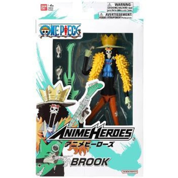 Bandai One Piece - Set van 3 Figuren: Roronoa Zoro, Monkey D. Luffy, Sanji