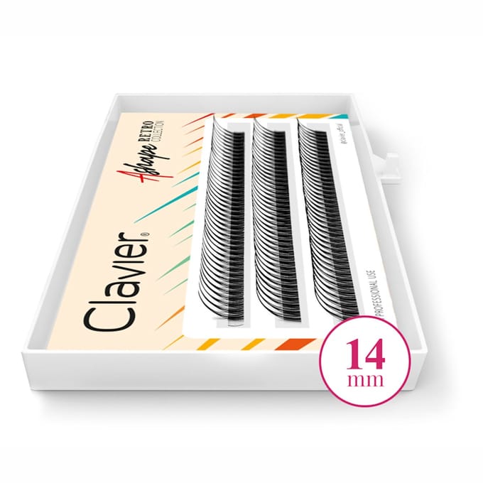 Clavier A-Shape Retro Collection Nepwimpers - 14mm. C-krul