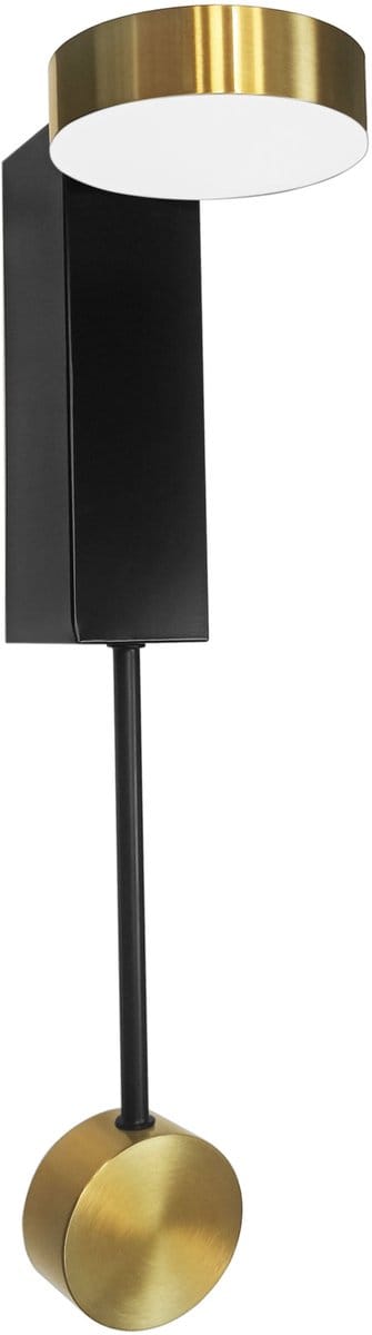 Toolight App1600-W Wandlamp Zwart 16X10X45,5Cm