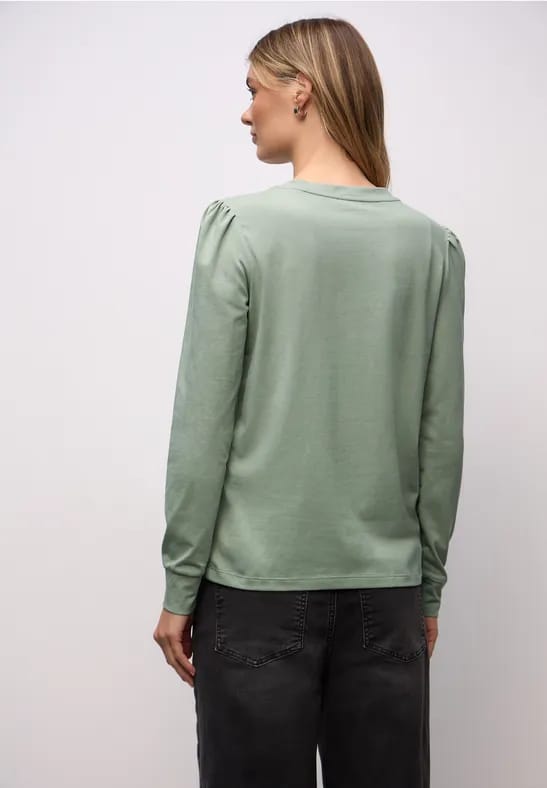 Shirt met rimpels