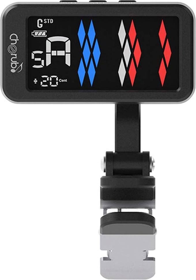 Cherub WST-905Li Chromatische clip-on stemapparaat met accu
