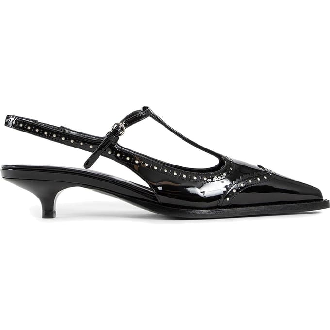 Miu Miu Leren Slingback Pumps