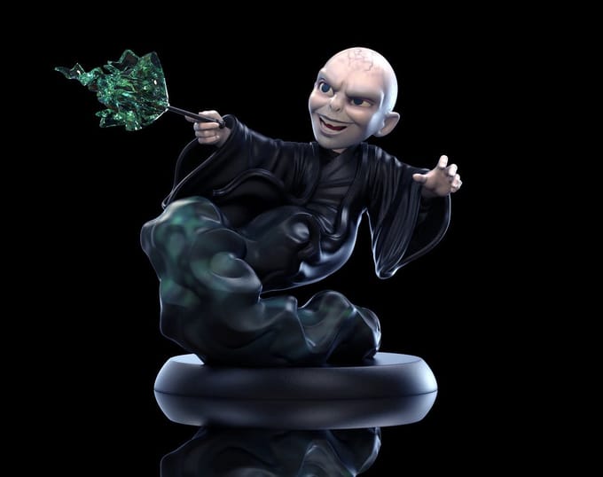 Quantum Mechanix Harry Potter: Voldemort Q-Fig Figuur