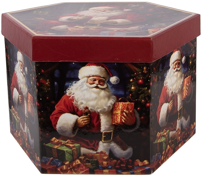 Clayre & Eef Kerstbal Set van 14 Overig 8x8x8 cm Bruin Kunststof Kerstballen