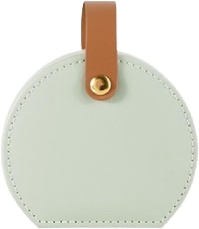 Sieradendoos - Kleine kist - Sieraden opbergen - Verstelbare indeling - 9 x 10 x 5 cm - Groen