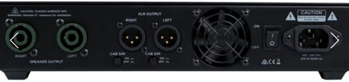 Seymour Duncan PowerStage 700 - Transistorversterker top voor elektrische gitaar