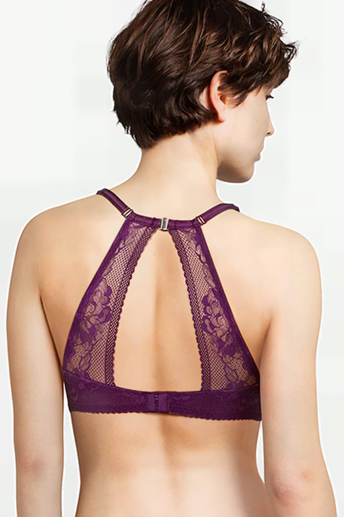 Livera Li Bra T-shirt Push Up Lilly Dr Dark Berry Maat: C65 | BH's Outlet | Dames | Paars