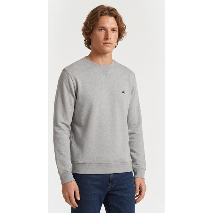 Brooks Brothers Plain Sweatpants Cotton Light Grey Größe: S | Pullover Outlet | Herren | Grau