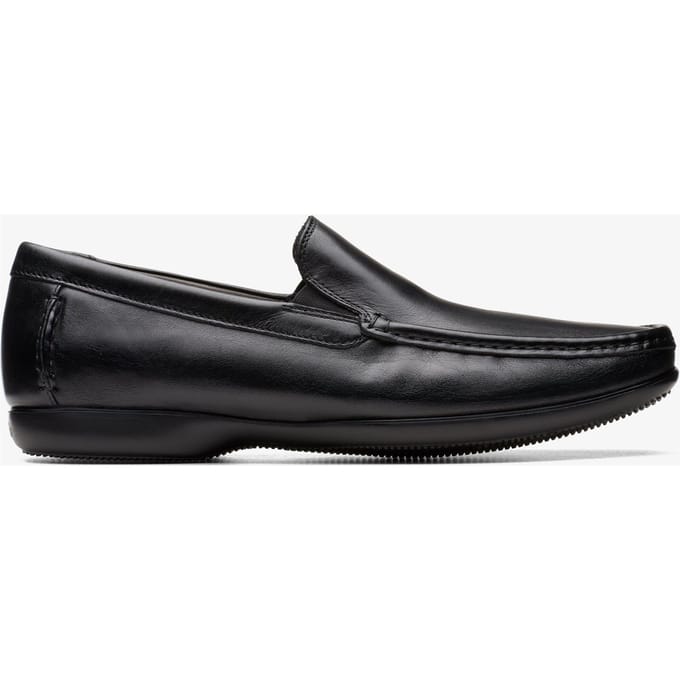 Finer Zon Zwarte Leren Schoenen