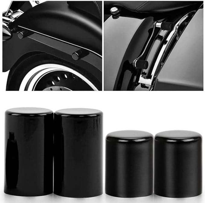 Jhubers - Docking hardware - Motoraccessoires - Zwart - Puntafdekking