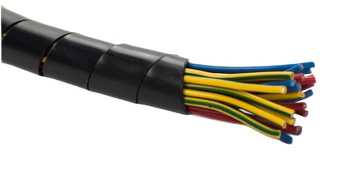 Trytyt GSTB Serie - Spiraalband - Zwart - 12-70mm - Polyethyleen