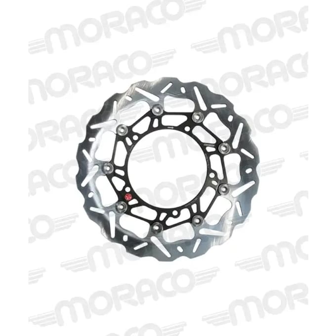 Motorfiets remschijf Braking Wave Gauche