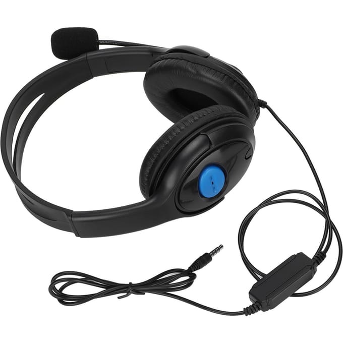 Casque de jeu stéréo antibruit avec microphone réglable et micro pour PC
