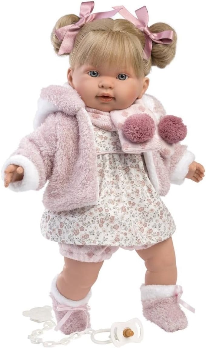 Speelpop 42 cm met Knuffel voor Kinderen