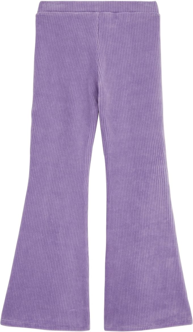 WE Fashion Meisjes velvet flared legging