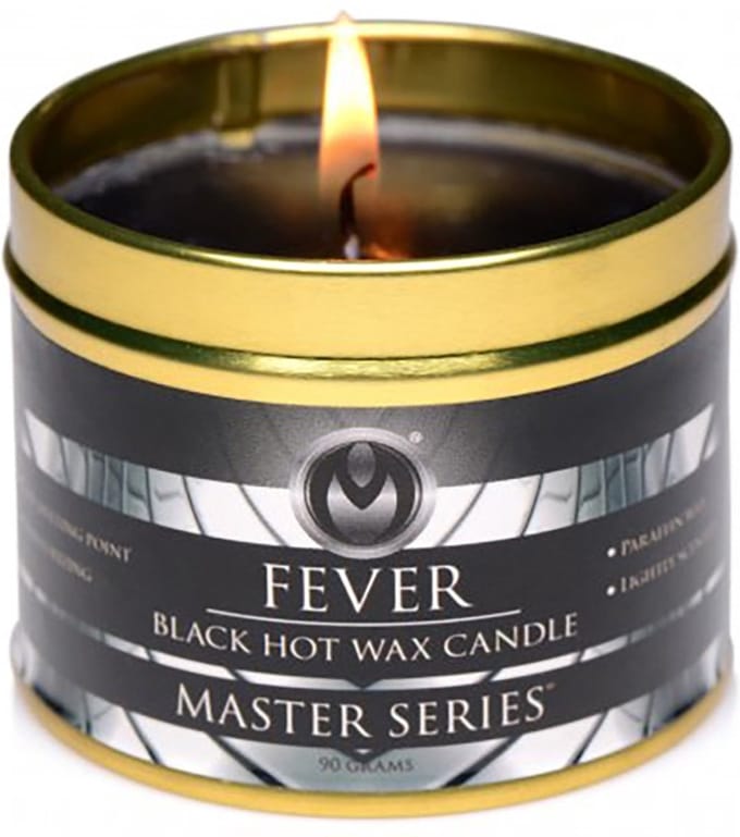 Fever Black Hot Wax Paraffin Candle
