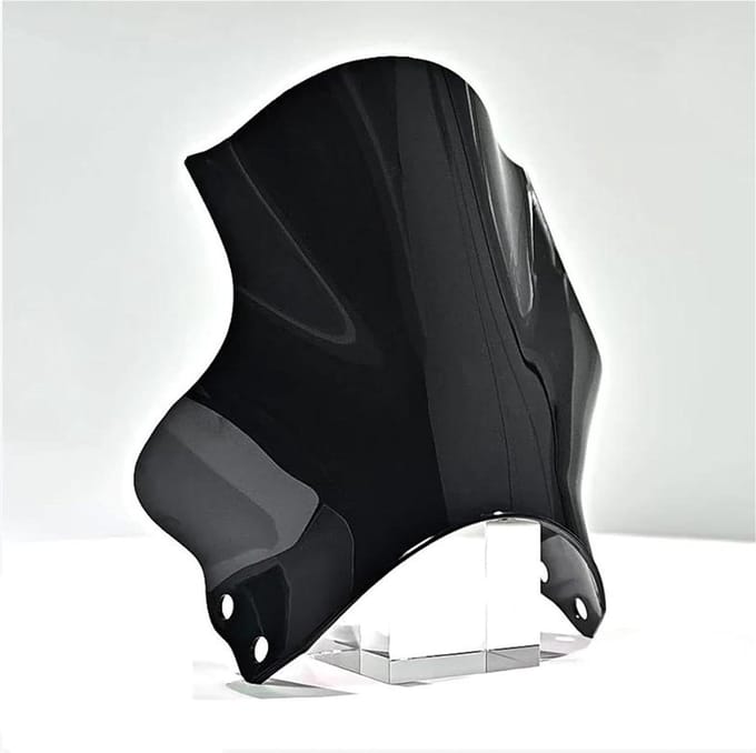 Motorfiets Windscherm - Fiets Deflector - Comfortabel Rijden - Robuuste Constructie - Universeel - Zwart