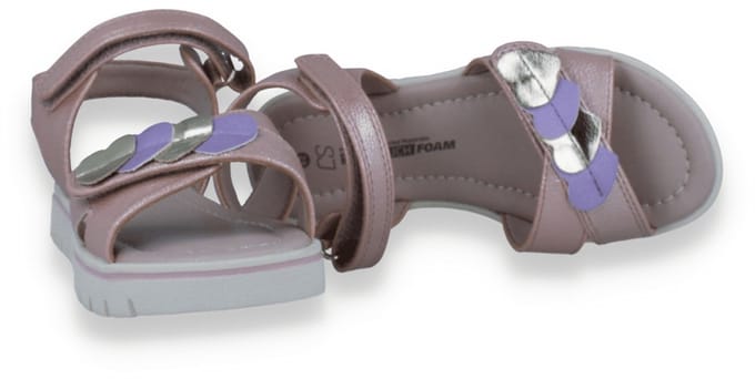 Sj Lifestyle Meisjes Sandaal Nude/lilac | Maat: 29