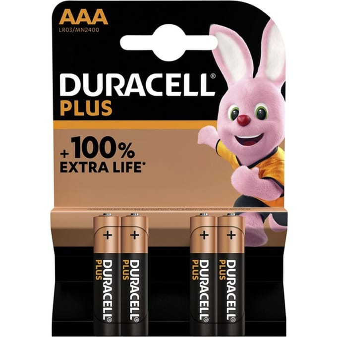 Duracell Batterij lr03/mn2400 10606 4 Batterijen