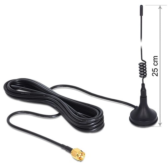 GSM / UMTS Antenne met SMA (m) connector - 3 dBi - 2 meter