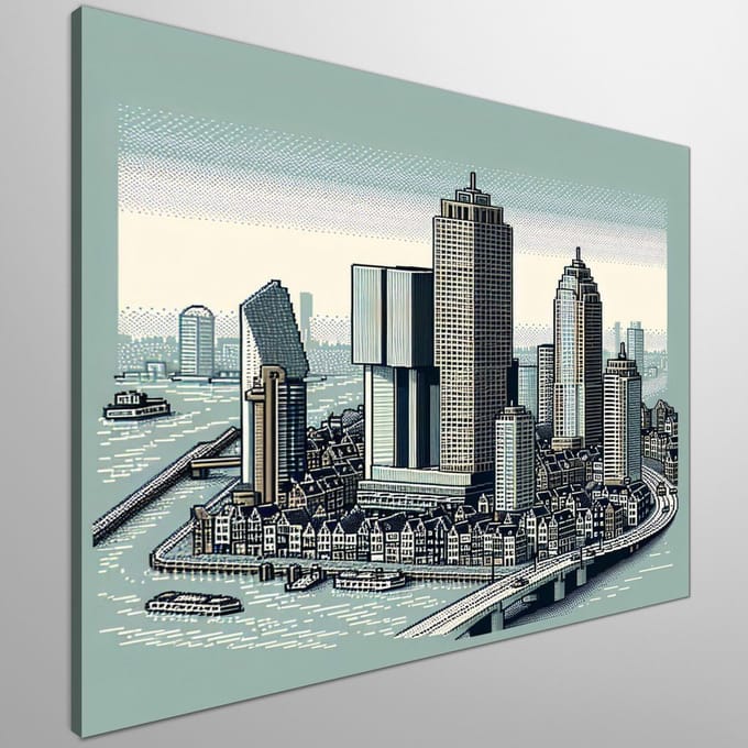 Kunstprint | Wanddecoratie | Canvas | 100 × 100 cm