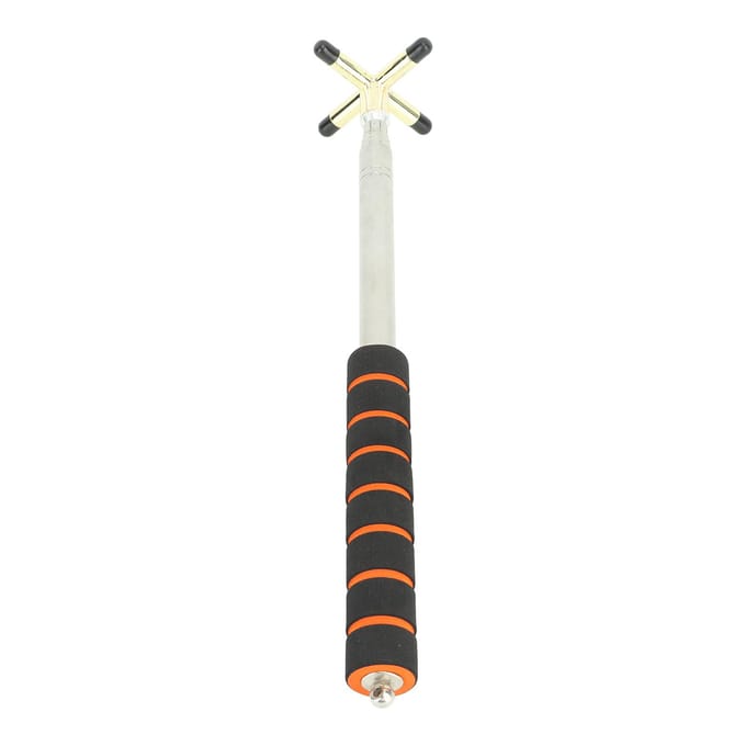 Ensemble Queue de Billard et Chevalet Acier Inoxydable Poignée Éponge Antidérapante Queue de Billard Stable Rétractable black